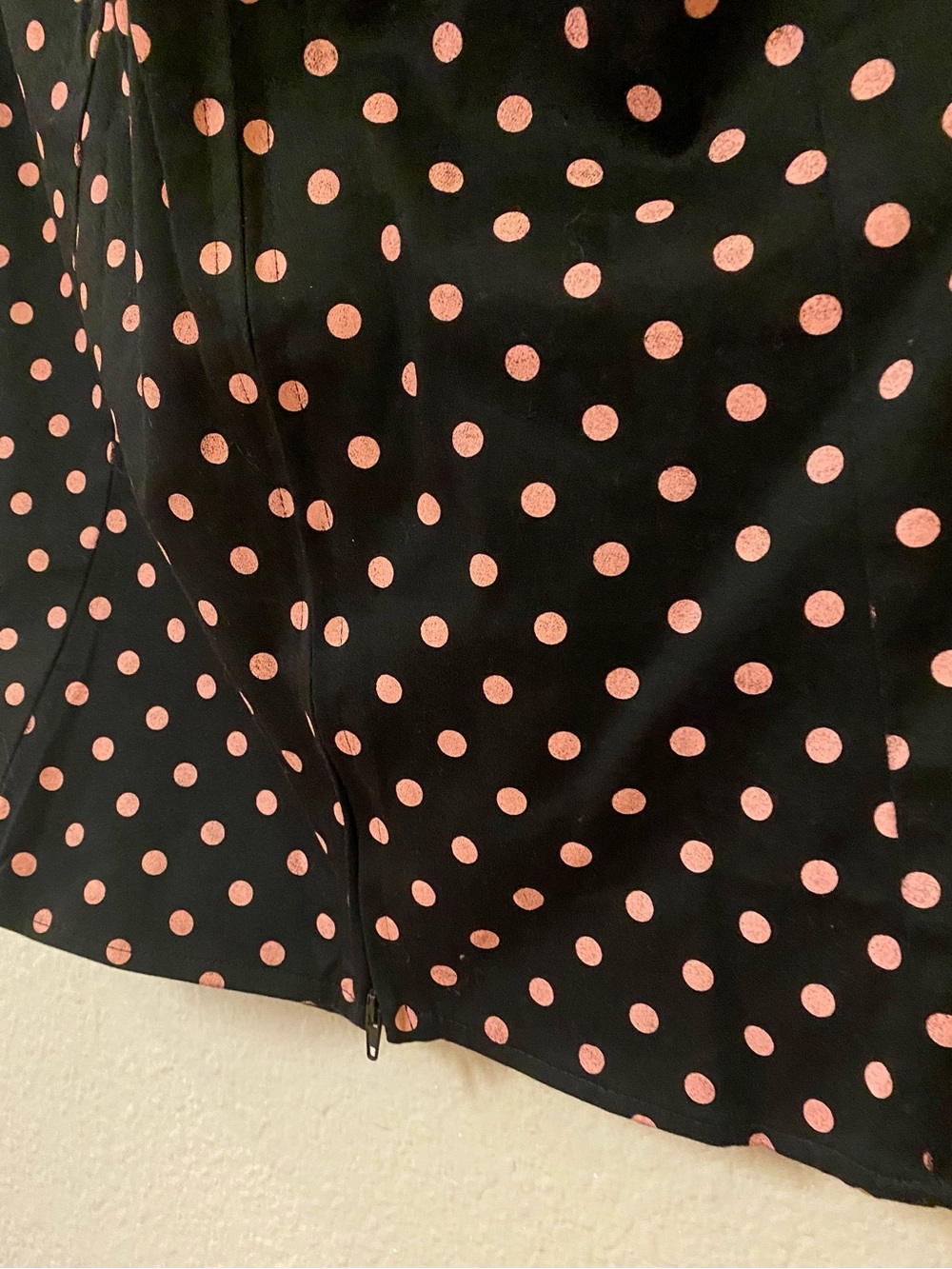 Torrid Bustier with Ribbon Detail - Black with Pink Dots - Size 3X - Like New! - Picture 6 of 7